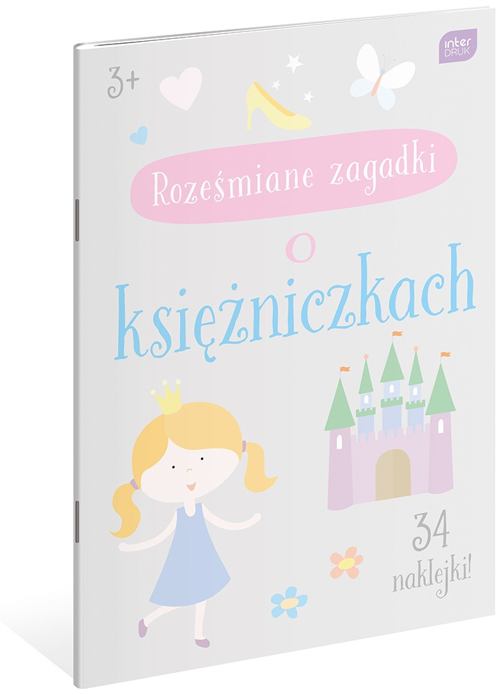 Kolorowanka A4/16 z naklejkami - Roześmiana Zaga interdruk